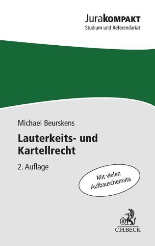 Buchcover und Innenansicht für das Buch: Lauterkeits- und Kartellrecht