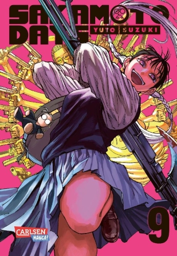 Buchcover und Innenansicht für das Buch: Sakamoto Days