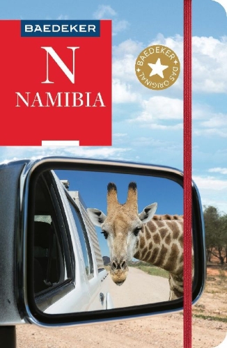 Buchcover und Innenansicht für das Buch: Baedeker Reiseführer Namibia