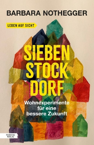 Buchcover und Innenansicht für das Buch: Sieben Stock Dorf