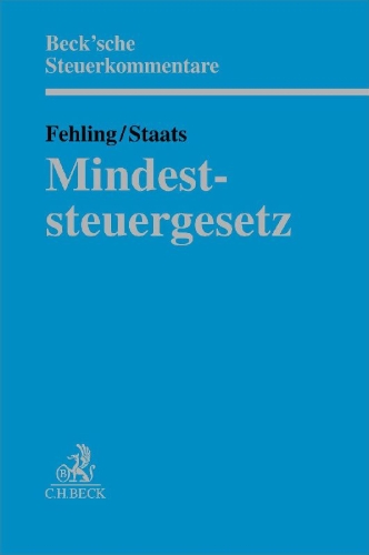 Buchcover und Innenansicht für das Buch: Mindeststeuergesetz. MinStG