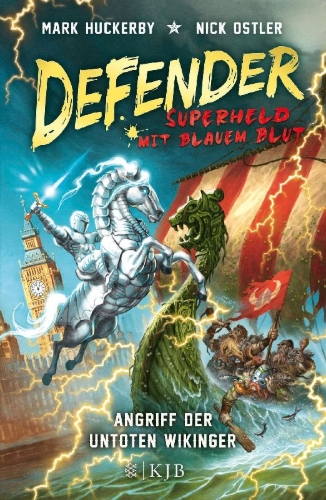 Buchcover und Innenansicht für das Buch: Defender of the Realm: Dark Age