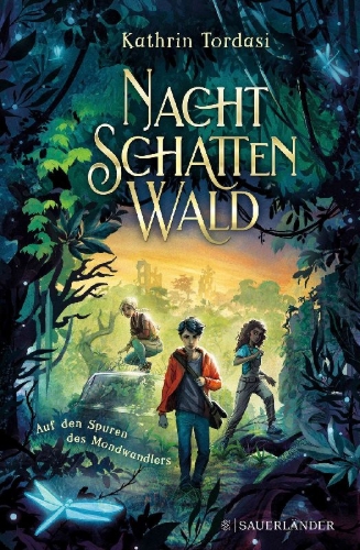 Buchcover und Innenansicht für das Buch: Nachtschattenwald. Auf den Spuren des Mondwandlers