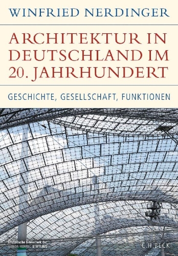 Buchcover und Innenansicht für das Buch: Architektur in Deutschland im 20. Jahrhundert