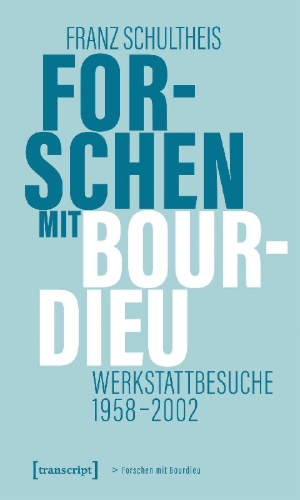 Buchcover und Innenansicht für das Buch: Forschen mit Bourdieu