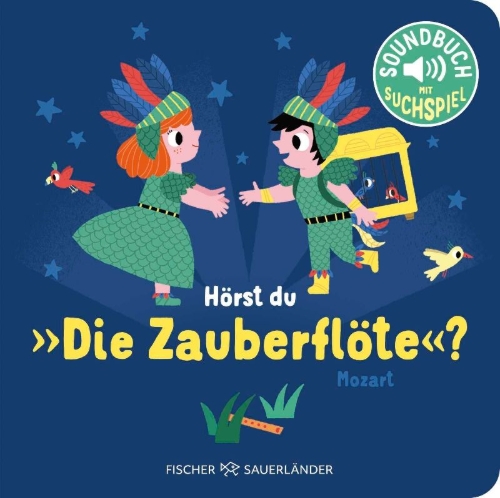 Buchcover und Innenansicht für das Buch: Hörst du die Zauberflöte?