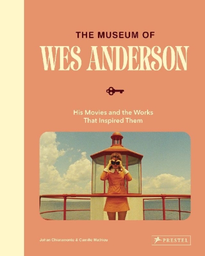 Buchcover und Innenansicht für das Buch: Le Musée imaginaire de Wes Anderson