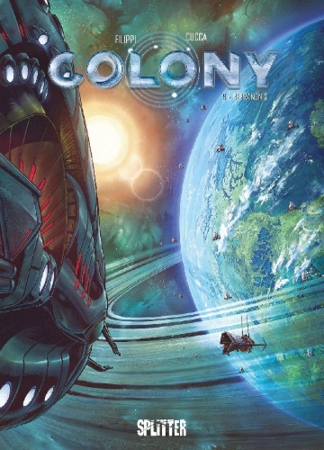 Buchcover und Innenansicht für das Buch: Colonisation 9