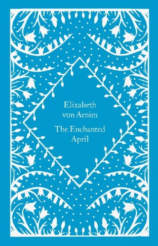 Buchcover und Innenansicht für das Buch: The Enchanted April