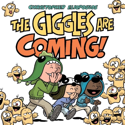 Buchcover und Innenansicht für das Buch: The Giggles Are Coming
