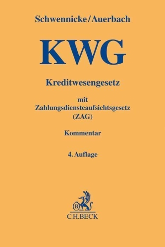 Buchcover und Innenansicht für das Buch: Kreditwesengesetz (KWG) mit Zahlungsdiensteaufsichtsgesetz (ZAG)