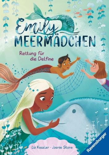 Buchcover und Innenansicht für das Buch: The Word of Emily Windsnap: Dolphin Rescue