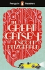 Buchcover und Innenansicht für das Buch: Penguin Readers Level 3: The Great Gatsby (ELT Graded Reader)