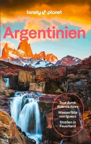 Buchcover und Innenansicht für das Buch: LONELY PLANET Reiseführer Argentinien