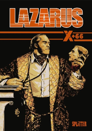 Buchcover und Innenansicht für das Buch: Lazarus X+66