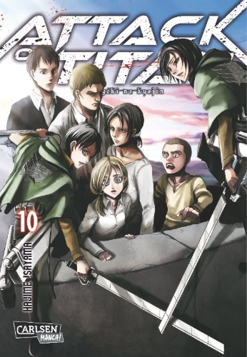 Buchcover und Innenansicht für das Buch: Shingeki no Kyojin
