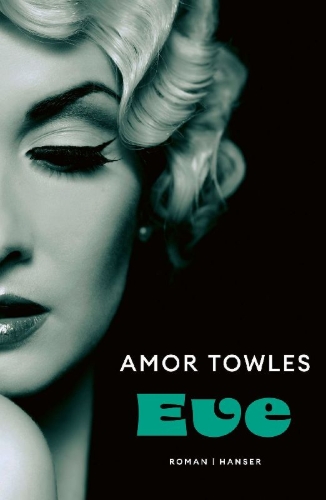 Buchcover und Innenansicht für das Buch: Eve in Hollywood (Table for Two)