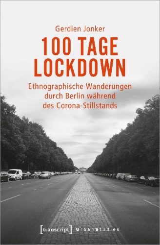 Buchcover und Innenansicht für das Buch: 100 Tage Lockdown