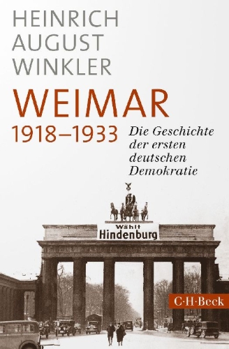 Buchcover und Innenansicht für das Buch: Weimar 1918-1933