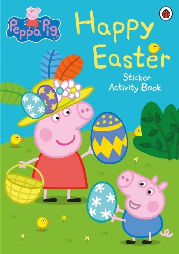 Buchcover und Innenansicht für das Buch: Peppa Pig: Happy Easter