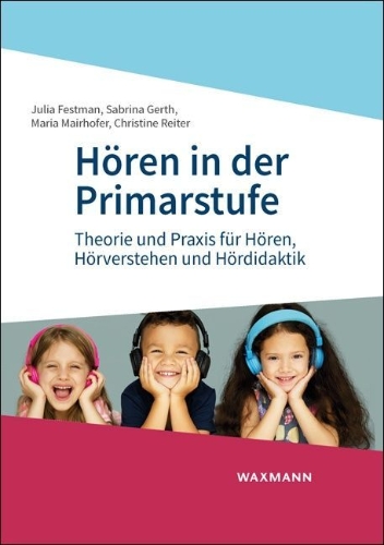 Buchcover und Innenansicht für das Buch: Hören in der Primarstufe