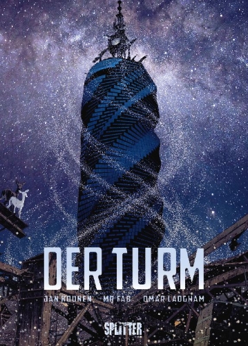 Buchcover und Innenansicht für das Buch: Der Turm. Band 2