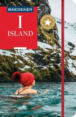 Buchcover und Innenansicht für das Buch: Baedeker Reiseführer Island