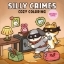 Buchcover und Innenansicht für das Buch: Cozy Coloring - Silly Crimes
