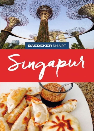 Buchcover und Innenansicht für das Buch: Baedeker SMART Reiseführer Singapur