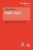 Buchcover und Innenansicht für das Buch: HOAI 2021