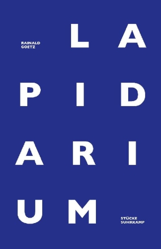 Buchcover und Innenansicht für das Buch: Lapidarium