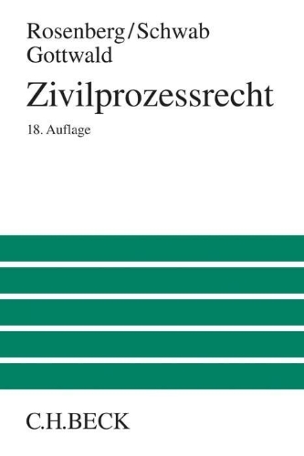 Buchcover und Innenansicht für das Buch: Zivilprozessrecht