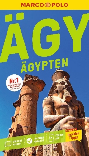Buchcover und Innenansicht für das Buch: MARCO POLO Reiseführer Ägypten