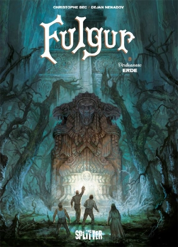 Buchcover und Innenansicht für das Buch: Fulgur 3. Verbrannte Erde