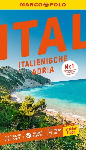Buchcover und Innenansicht für das Buch: MARCO POLO Reiseführer Italienische Adria