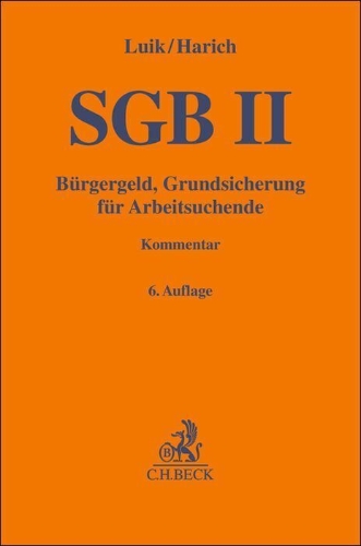 Buchcover und Innenansicht für das Buch: SGB II