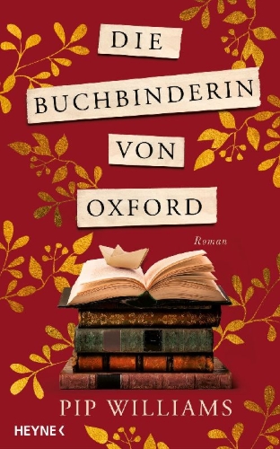 Buchcover und Innenansicht für das Buch: THE BOOKBINDERS OF JERICHO