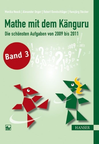 Buchcover und Innenansicht für das Buch: Mathe mit dem Känguru 3