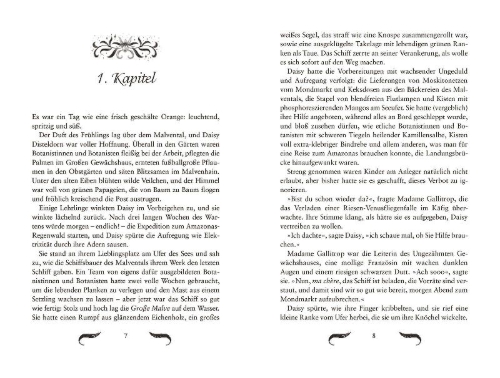 Buchcover und Innenansicht für das Buch: Greenwild - The City Beyond the Sea