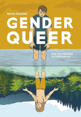 Buchcover und Innenansicht für das Buch: Genderqueer - Eine nichtbinäre Autobiografie