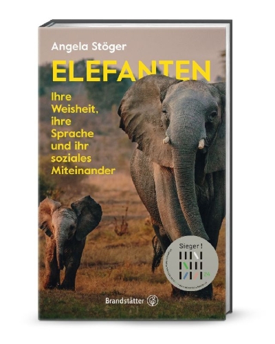 Buchcover und Innenansicht für das Buch: Elefanten