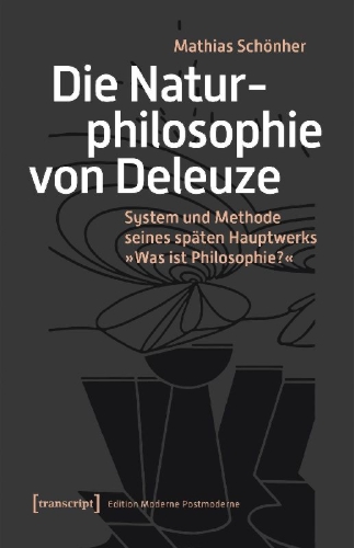 Buchcover und Innenansicht für das Buch: Die Naturphilosophie von Deleuze