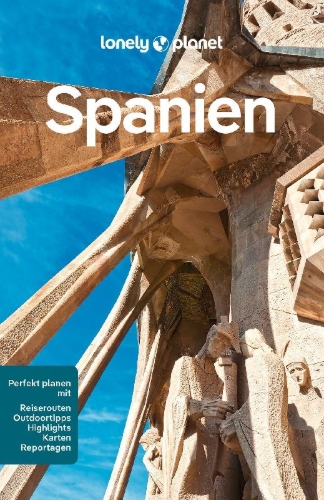 Buchcover und Innenansicht für das Buch: LONELY PLANET Reiseführer Spanien