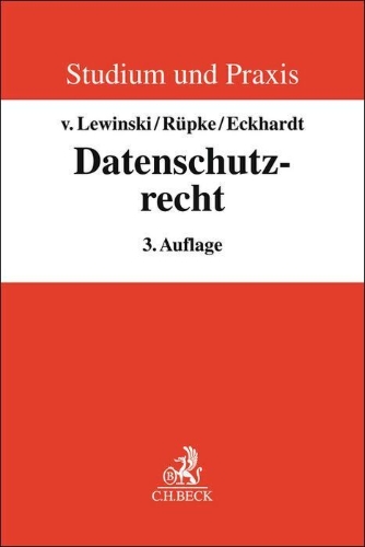 Buchcover und Innenansicht für das Buch: Datenschutzrecht