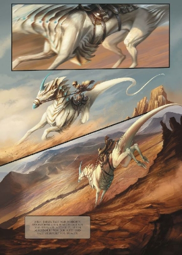 Buchcover und Innenansicht für das Buch: Myre - Die Chroniken von Yria 01