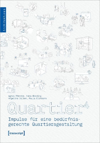 Buchcover und Innenansicht für das Buch: Quartier^4