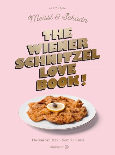 Buchcover und Innenansicht für das Buch: The Wiener Schnitzel Love Book!