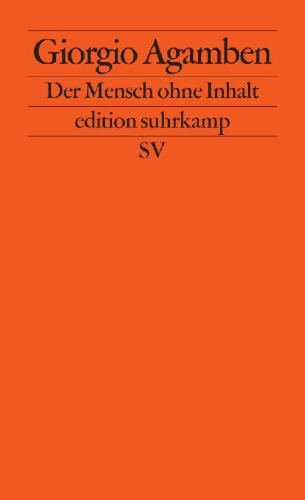 Buchcover und Innenansicht für das Buch: L'uomo senza contenuto