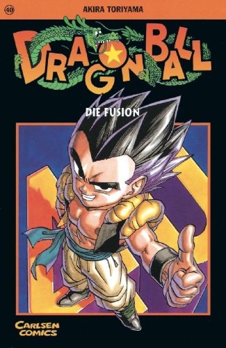 Buchcover und Innenansicht für das Buch: Dragon Ball 40. Die Fusion