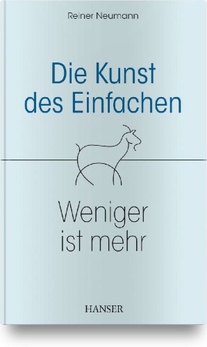 Buchcover und Innenansicht für das Buch: Die Kunst des Einfachen
